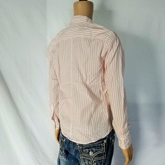 Frank & Eileen Paul Striped Button Down Shirt - Picture 4 of 8